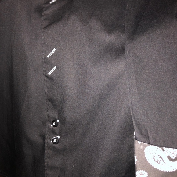 Stacy Adams Cuffed High-Fashion Dress Shirt - Picture 7 of 7